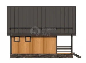 Каркасный дом ДК329